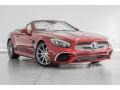 designo Cardinal Red Metallic 2017 Mercedes-Benz SL 450 Roadster Exterior