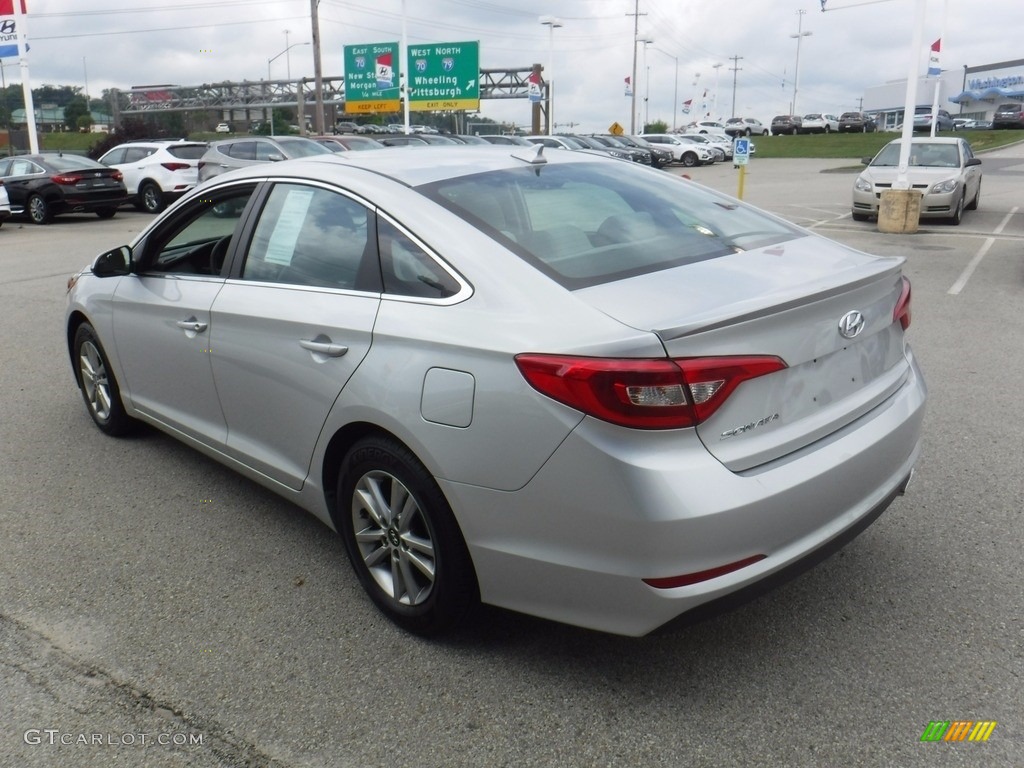 2017 Sonata SE - Symphony Silver / Gray photo #7