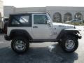 2009 Bright Silver Metallic Jeep Wrangler X 4x4  photo #6