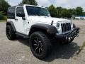 2017 Bright White Jeep Wrangler Sport 4x4  photo #1