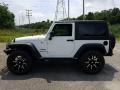 2017 Bright White Jeep Wrangler Sport 4x4  photo #3