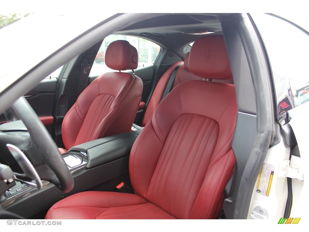 Rosso Interior 2017 Maserati Ghibli S Q4 Photo #121906459