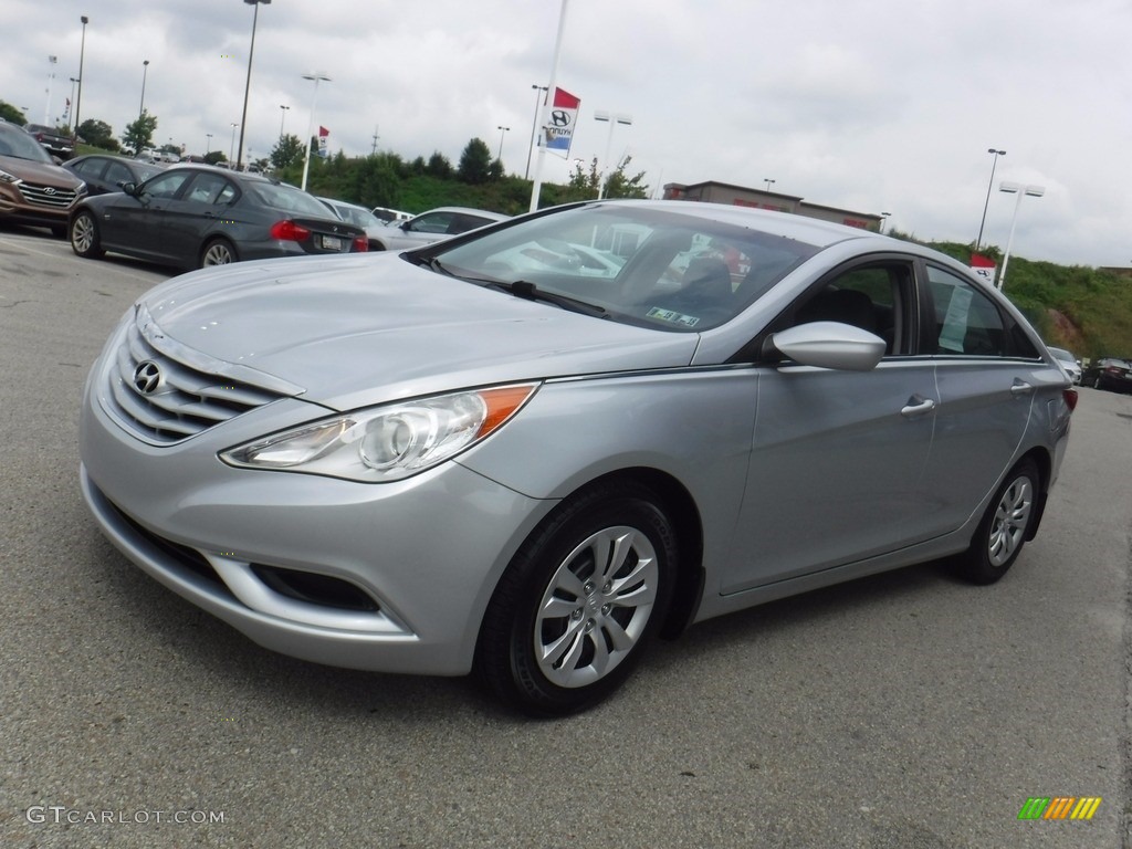 2011 Sonata GLS - Radiant Silver / Gray photo #4