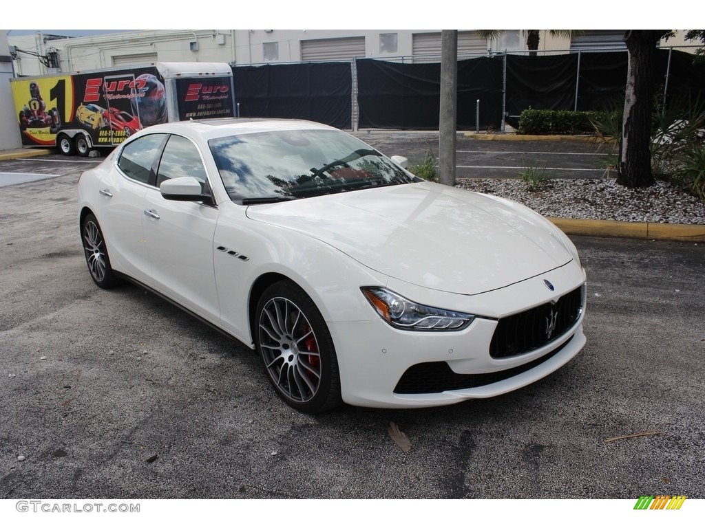2017 Ghibli S Q4 - Bianco (White) / Rosso photo #4