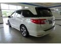 2018 White Diamond Pearl Honda Odyssey Touring  photo #2