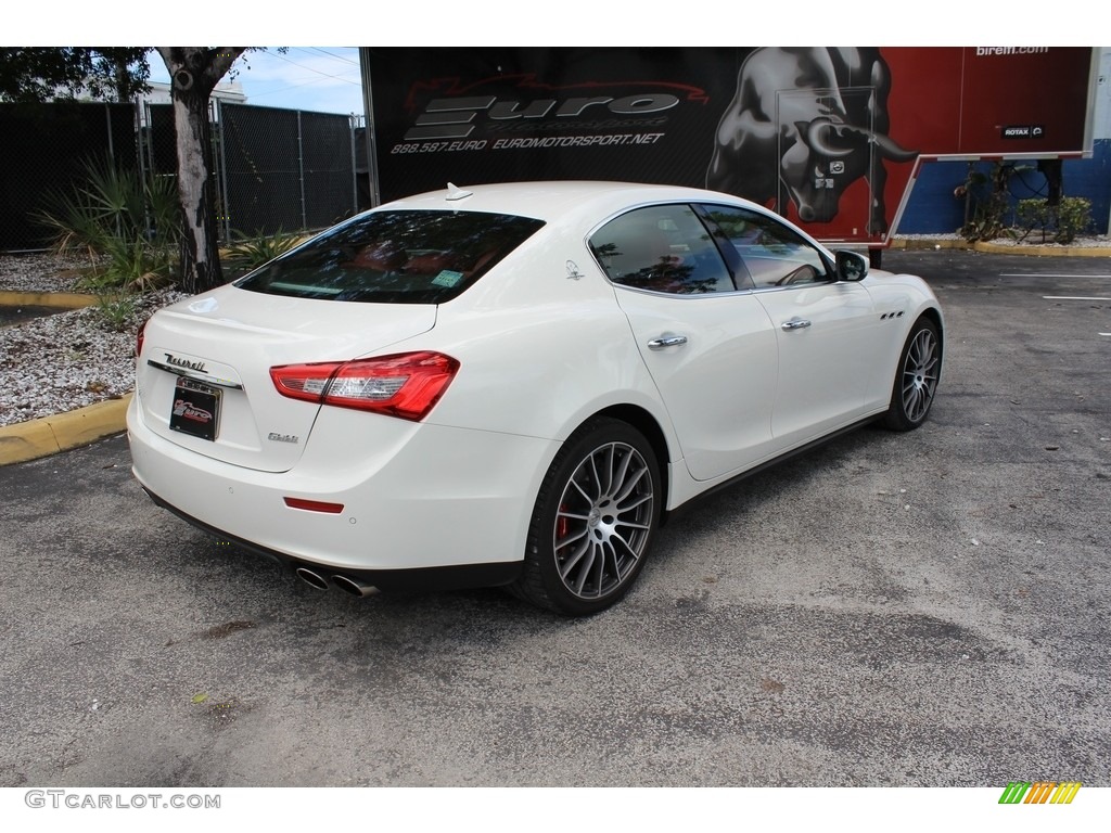 2017 Ghibli S Q4 - Bianco (White) / Rosso photo #17