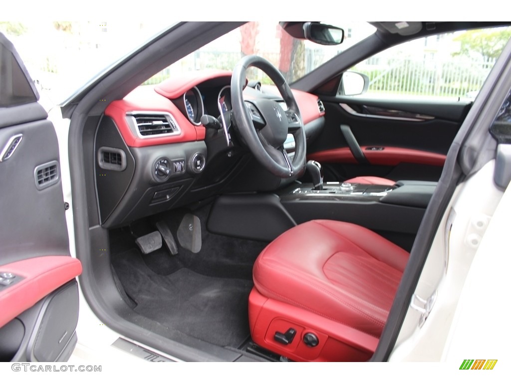 2017 Ghibli S Q4 - Bianco (White) / Rosso photo #21