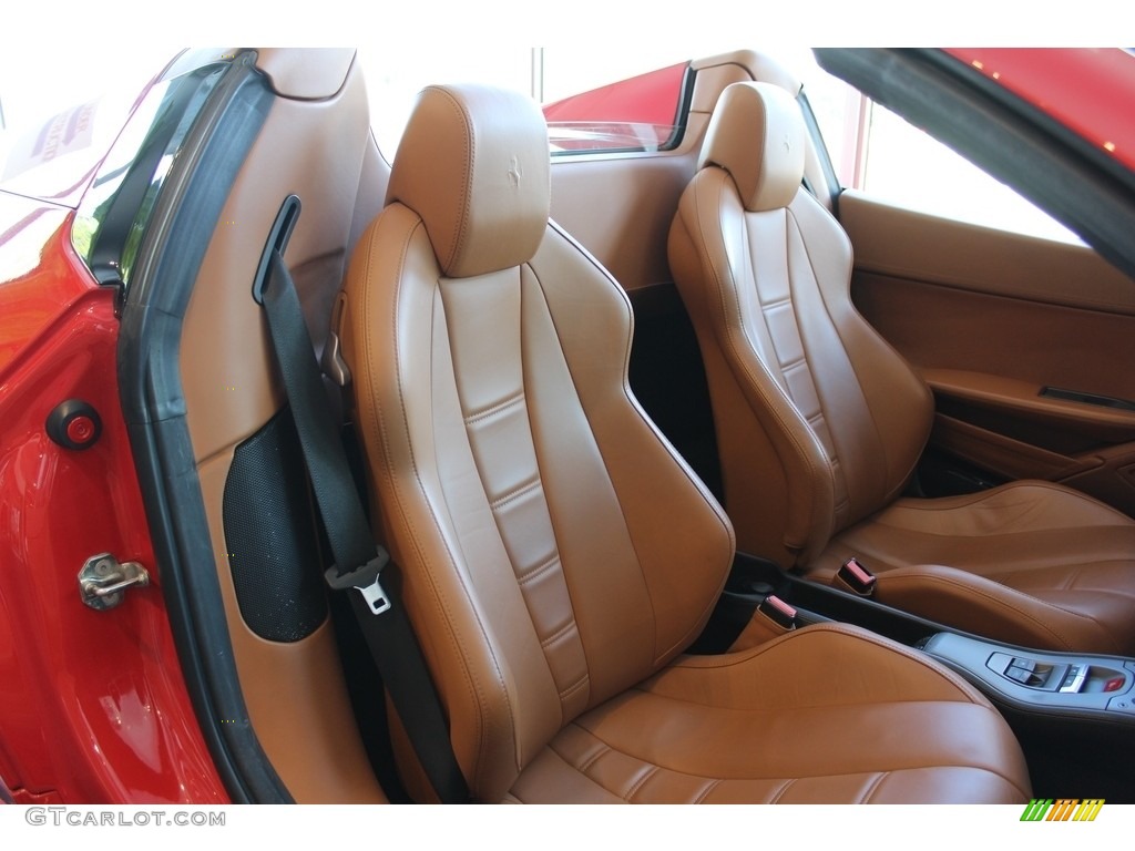 Beige Interior 2013 Ferrari 458 Spider Photo #121907062