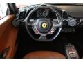 Beige 2013 Ferrari 458 Spider Steering Wheel