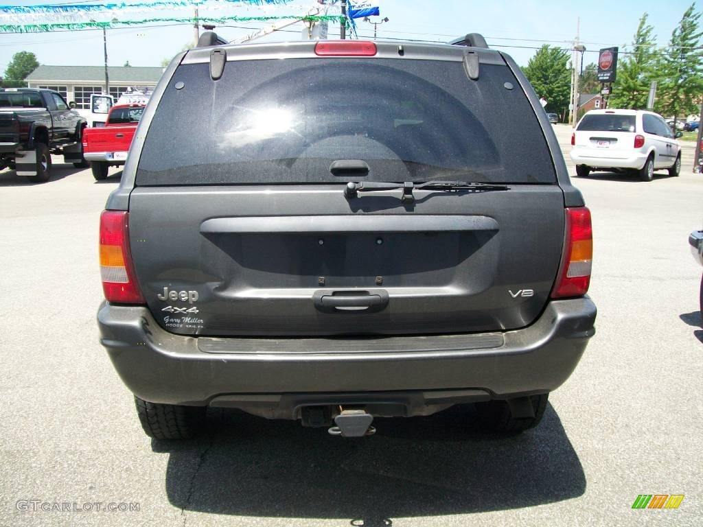 2004 Grand Cherokee Laredo 4x4 - Graphite Metallic / Dark Slate Gray photo #4