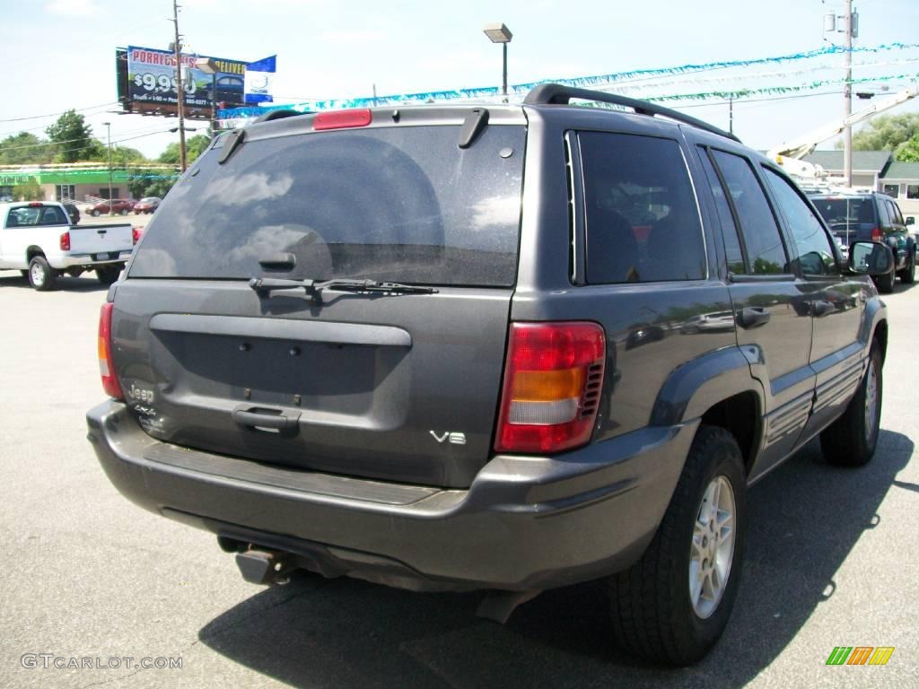 2004 Grand Cherokee Laredo 4x4 - Graphite Metallic / Dark Slate Gray photo #6