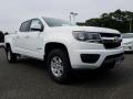 Summit White 2017 Chevrolet Colorado WT Crew Cab 4x4