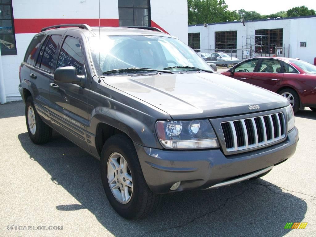 2004 Grand Cherokee Laredo 4x4 - Graphite Metallic / Dark Slate Gray photo #8