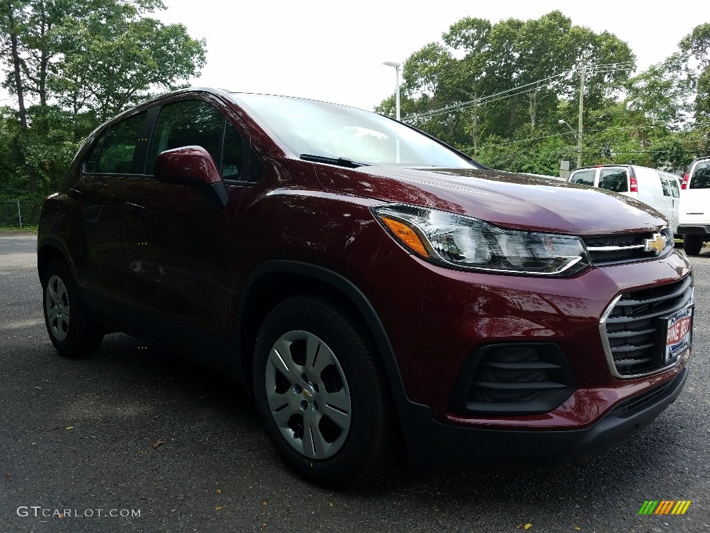 2017 Trax LS - Crimson Metallic / Jet Black photo #1