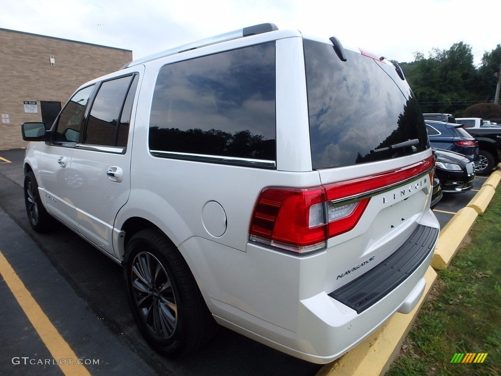 2017 Navigator Select 4x4 - White Platinum / Ebony photo #2