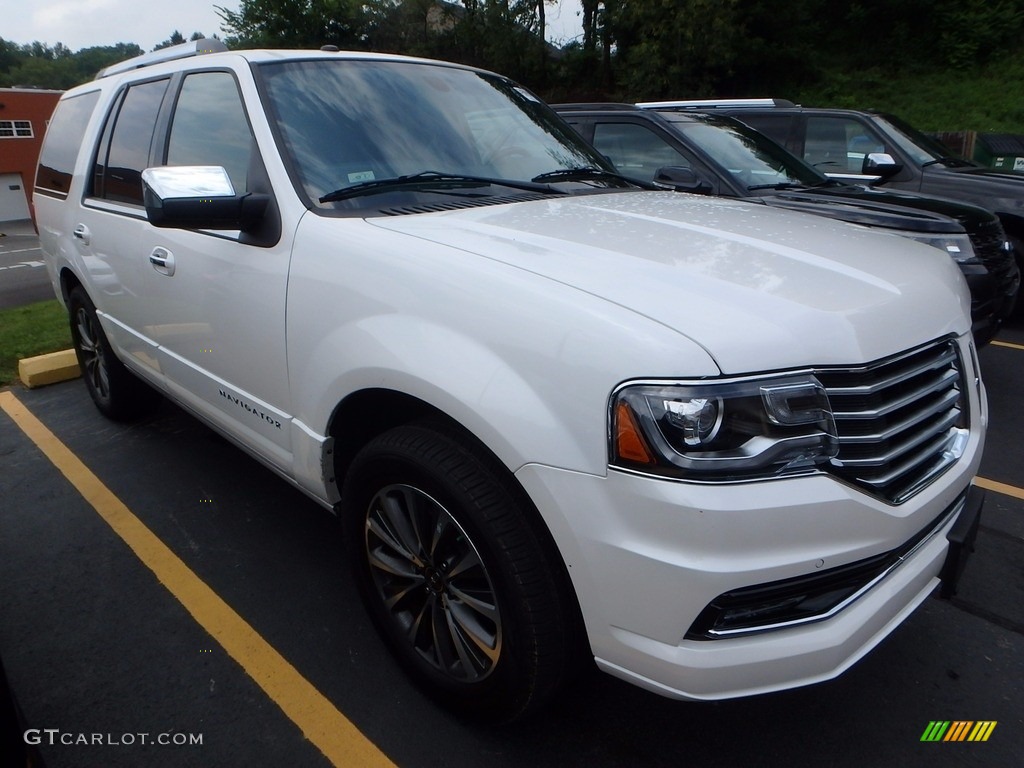 2017 Navigator Select 4x4 - White Platinum / Ebony photo #5
