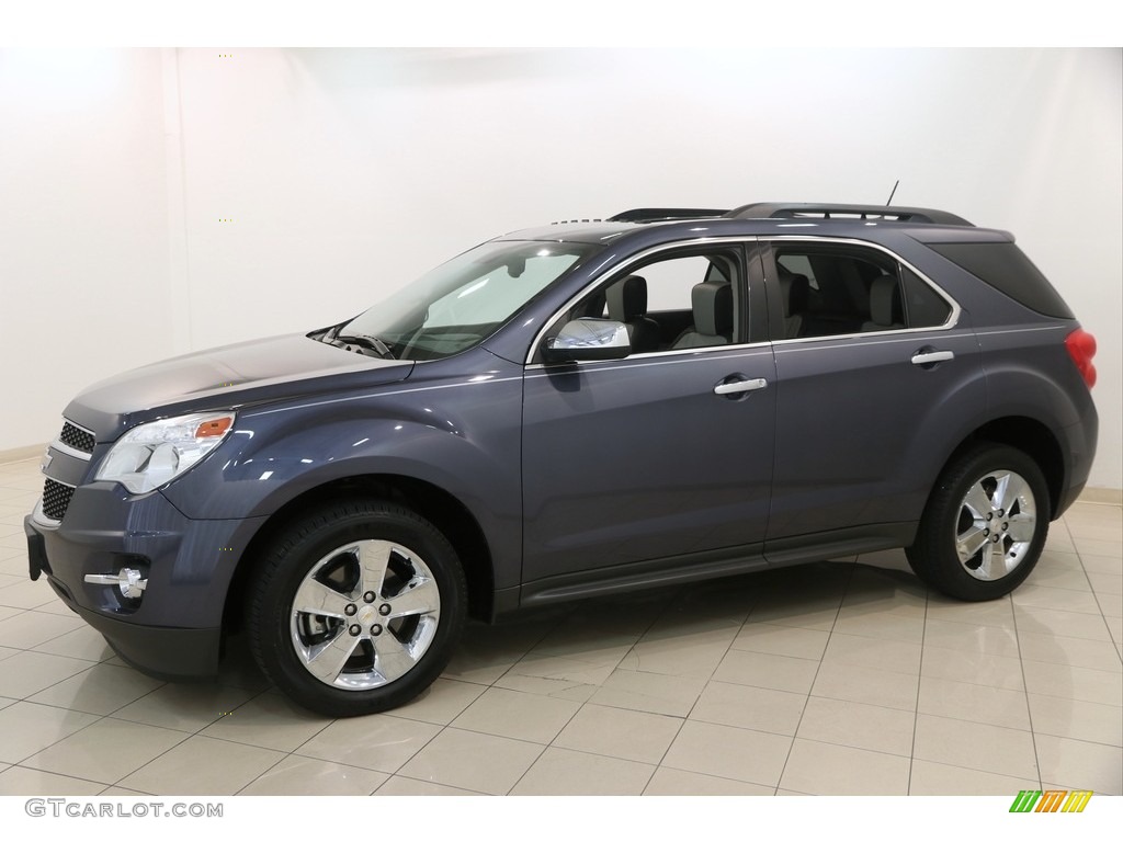 2014 Equinox LT - Atlantis Blue Metallic / Light Titanium/Jet Black photo #3