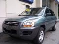 2008 Royal Jade Green Metallic Kia Sportage LX V6 4x4  photo #2