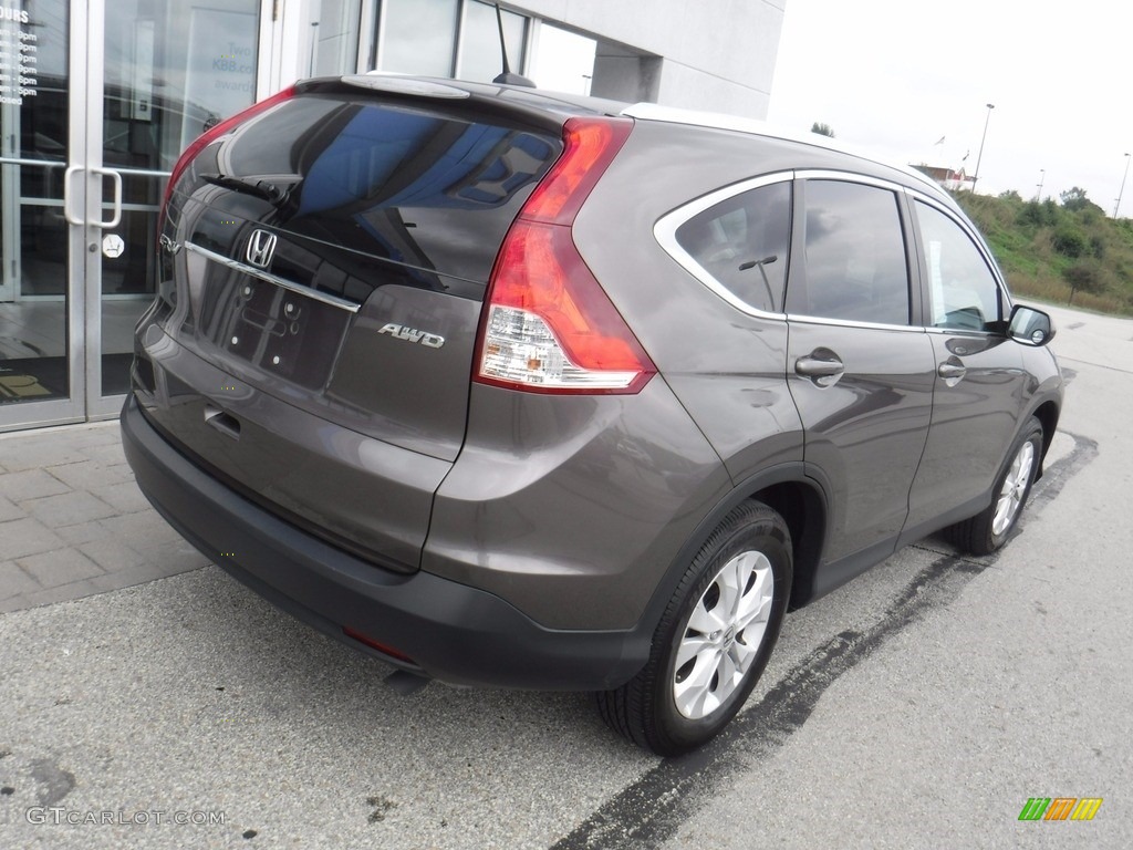 2014 CR-V EX-L AWD - Urban Titanium Metallic / Black photo #10