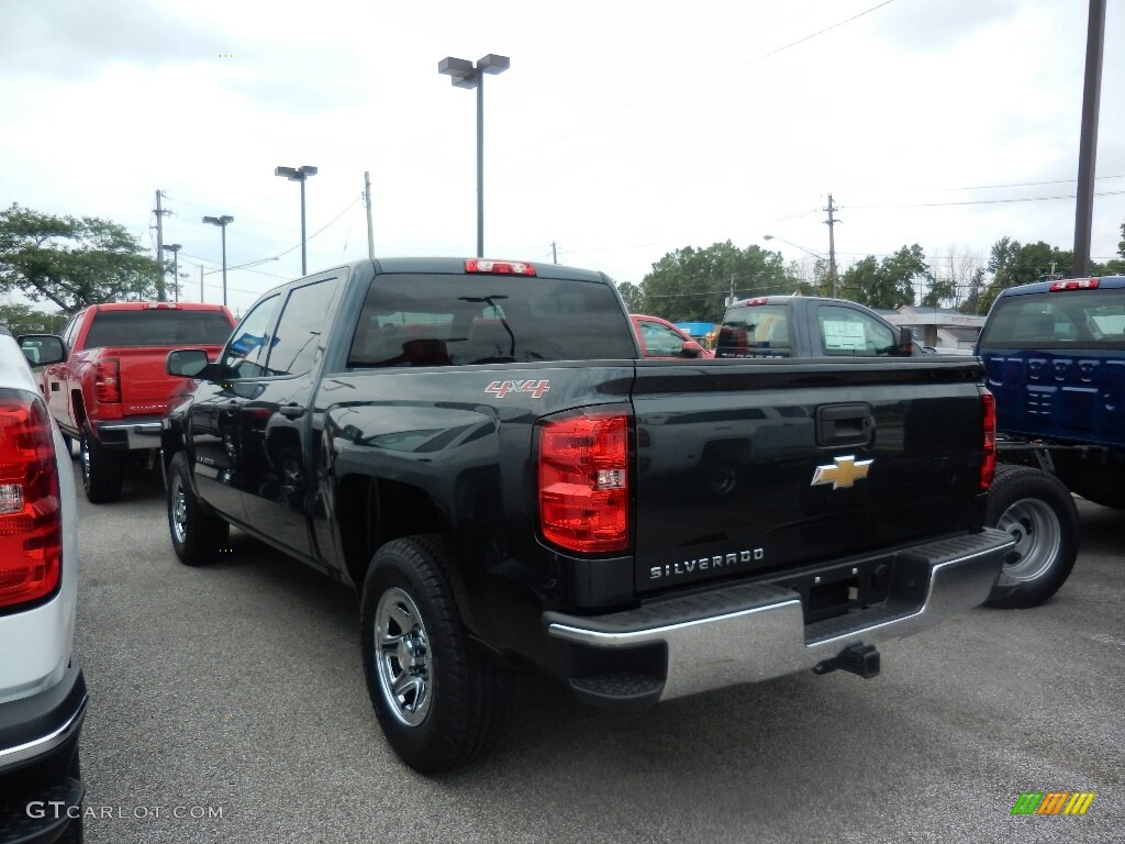 2017 Silverado 1500 WT Crew Cab 4x4 - Graphite Metallic / Dark Ash/Jet Black photo #5