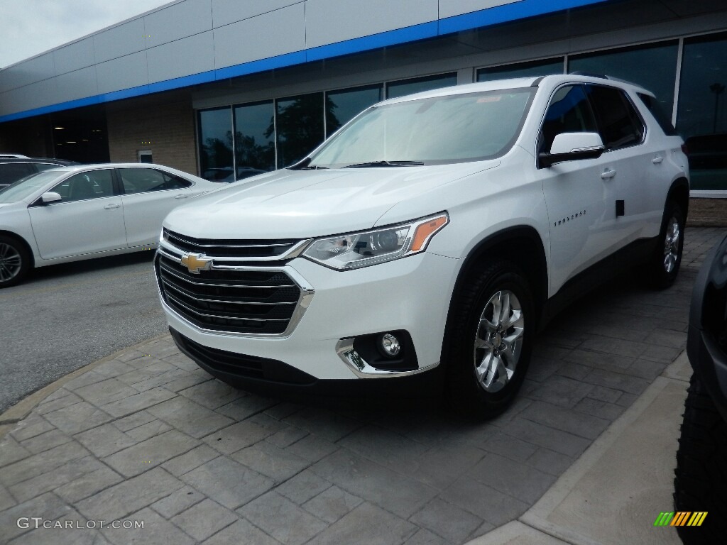 2018 Traverse LT - Summit White / Jet Black photo #1