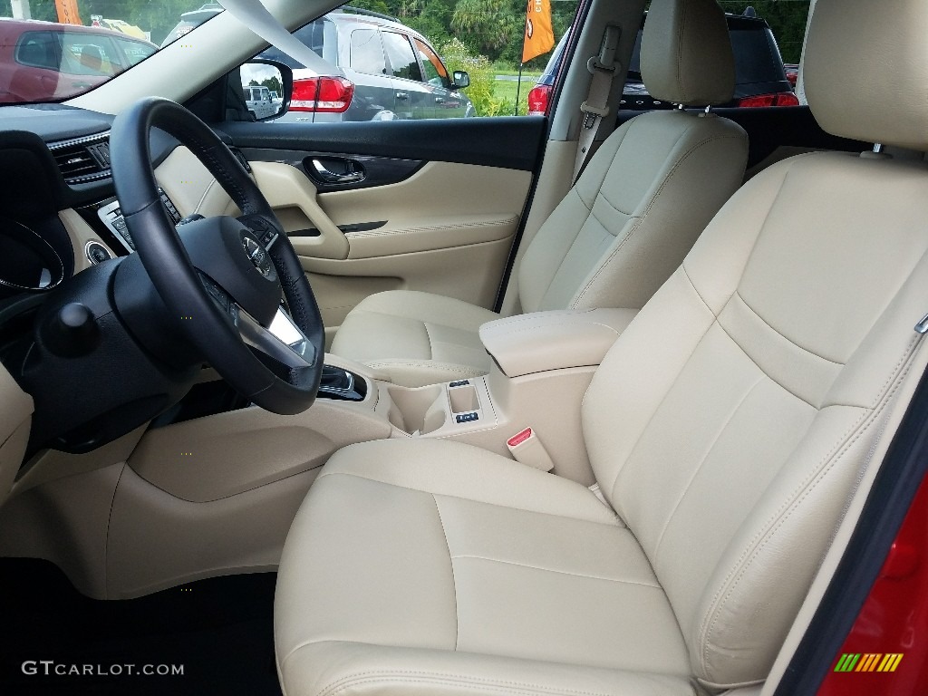 Almond Interior 2017 Nissan Rogue SV Photo #121913485
