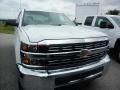 Summit White - Silverado 2500HD Work Truck Double Cab 4x4 Photo No. 2
