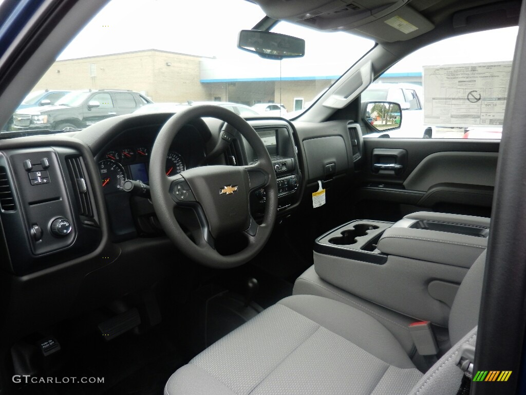 Dark Ash/Jet Black Interior 2018 Chevrolet Silverado 1500 LS Regular Cab 4x4 Photo #121914556