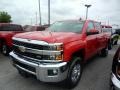 Red Hot 2017 Chevrolet Silverado 2500HD LT Crew Cab 4x4