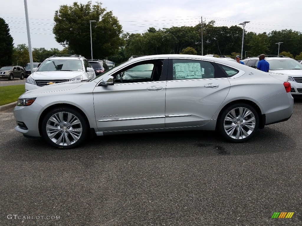 Silver Ice Metallic 2018 Chevrolet Impala Premier Exterior Photo #121915015