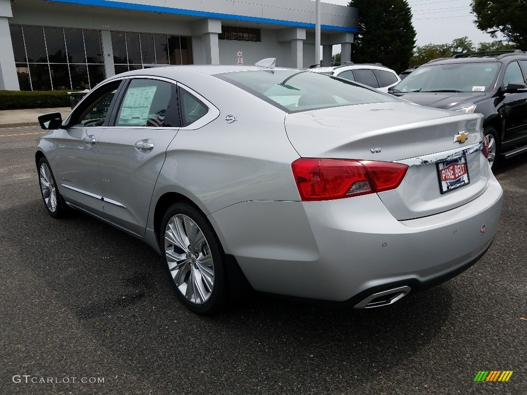 2018 Impala Premier - Silver Ice Metallic / Jet Black/Dark Titanium photo #4