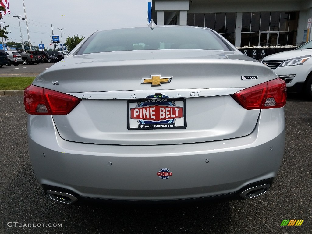 2018 Impala Premier - Silver Ice Metallic / Jet Black/Dark Titanium photo #5