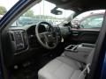 2017 Deep Ocean Blue Metallic Chevrolet Silverado 1500 WT Crew Cab 4x4  photo #6