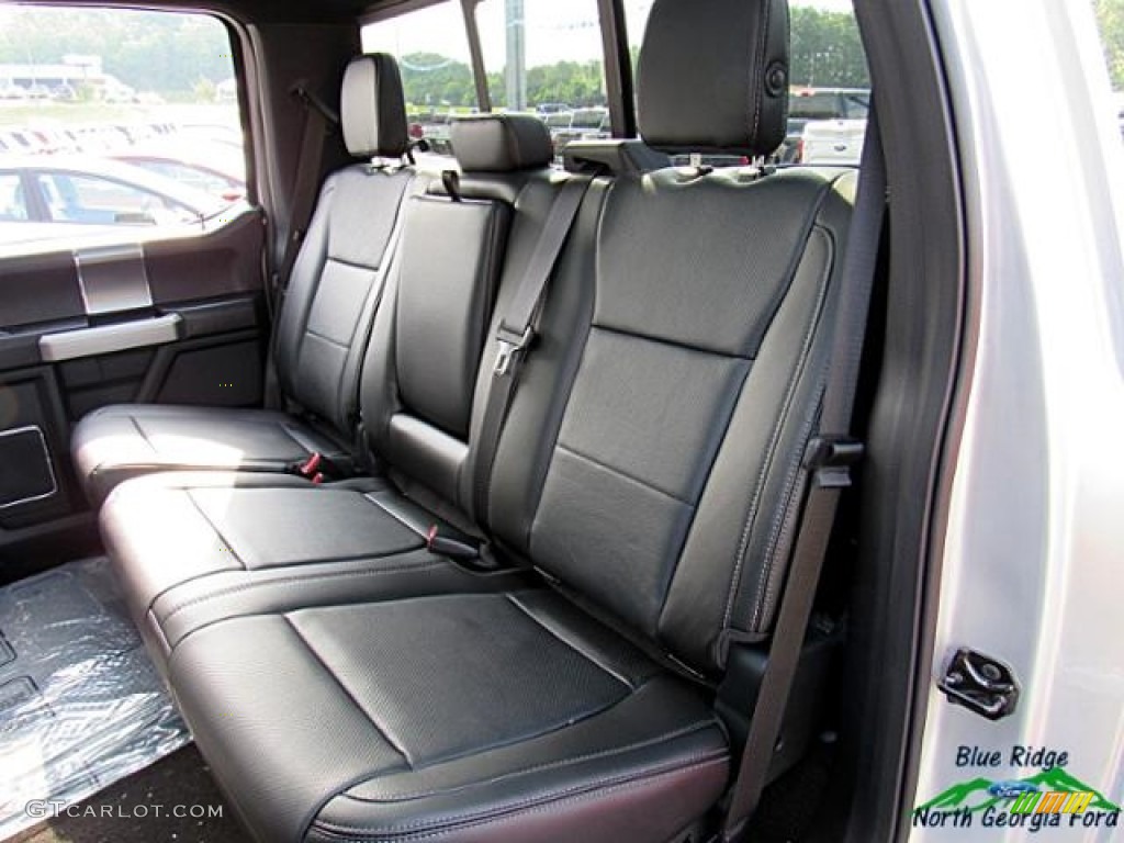 2017 F150 Lariat SuperCrew 4X4 - Ingot Silver / Black photo #13