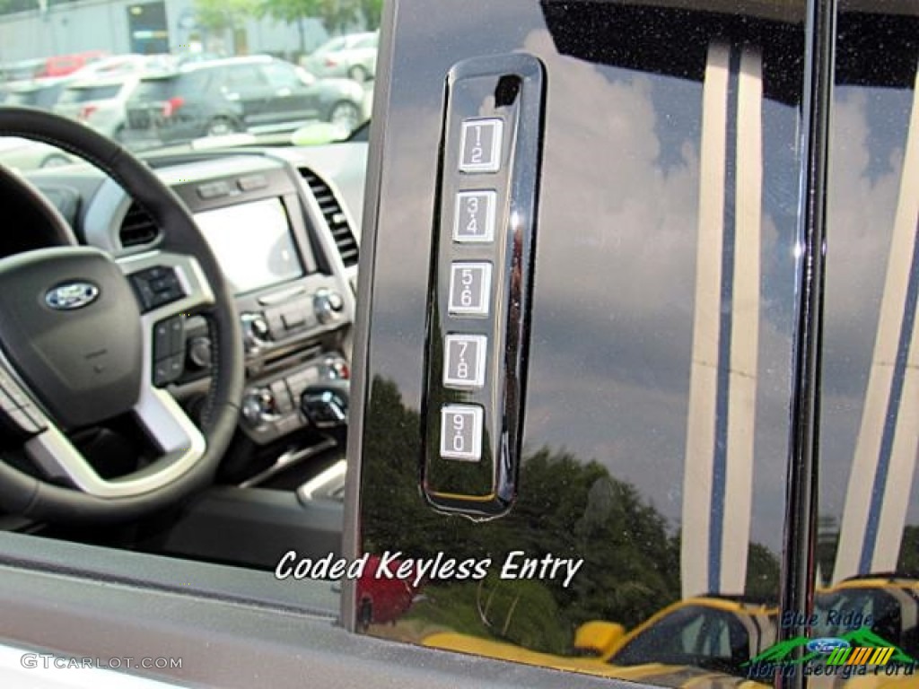 2017 F150 Lariat SuperCrew 4X4 - Ingot Silver / Black photo #29