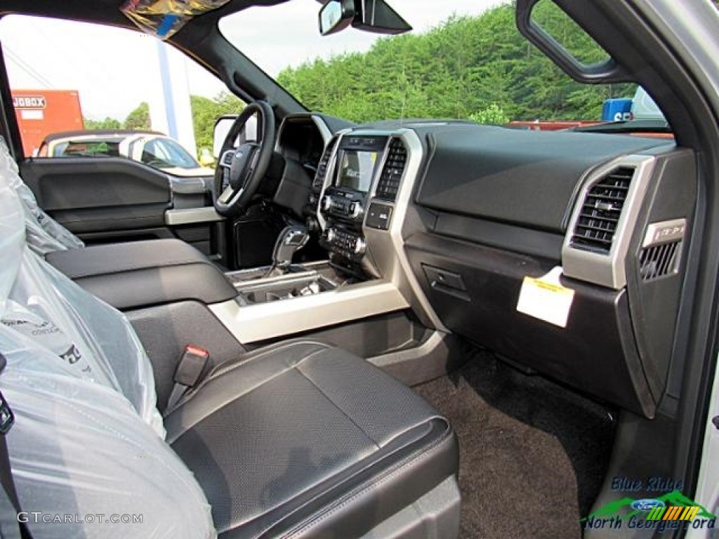 2017 F150 Lariat SuperCrew 4X4 - Ingot Silver / Black photo #38