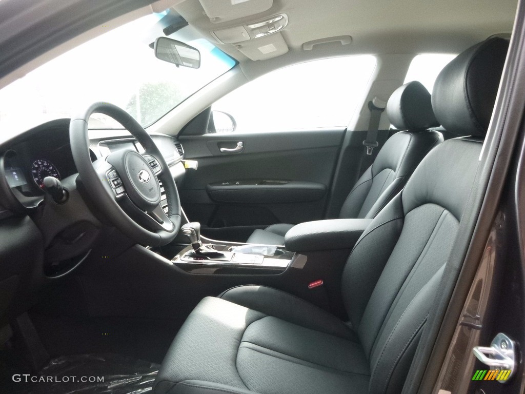 Black Interior 2018 Kia Optima EX Photo #121917214