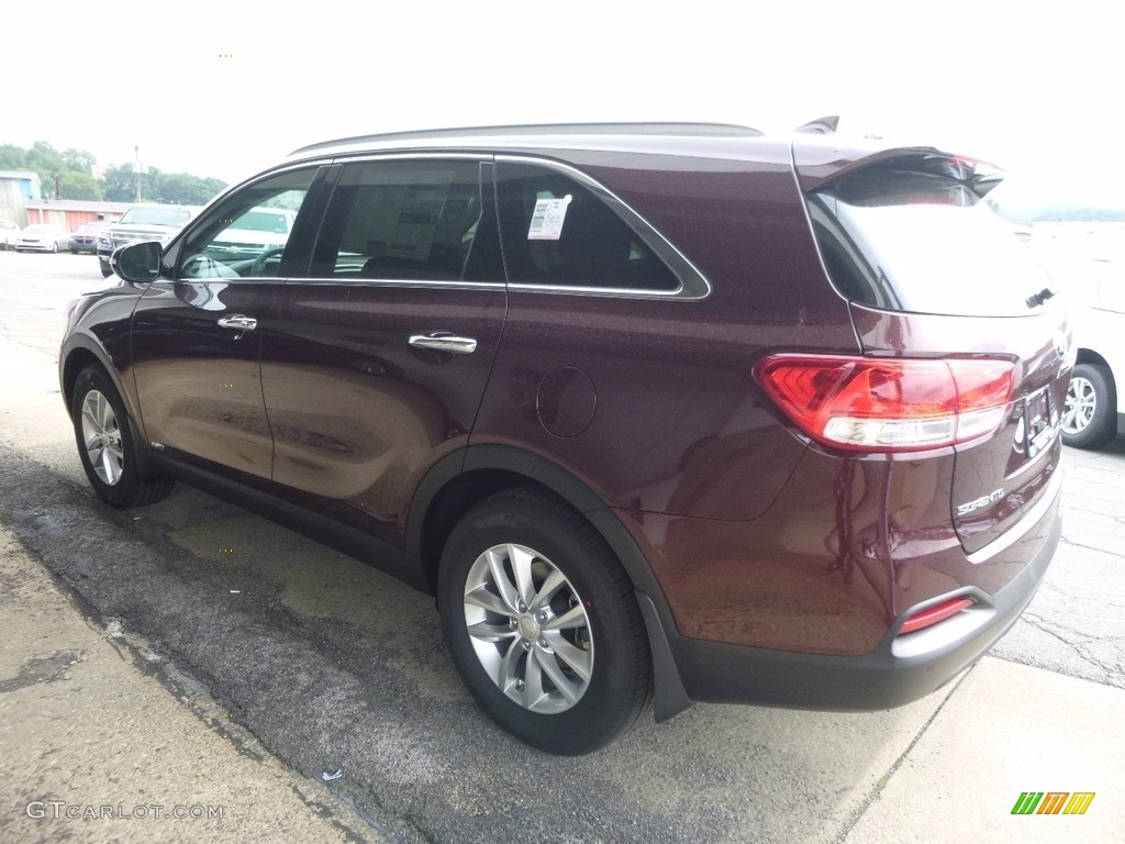2018 Sorento LX AWD - Sangria / Black photo #5