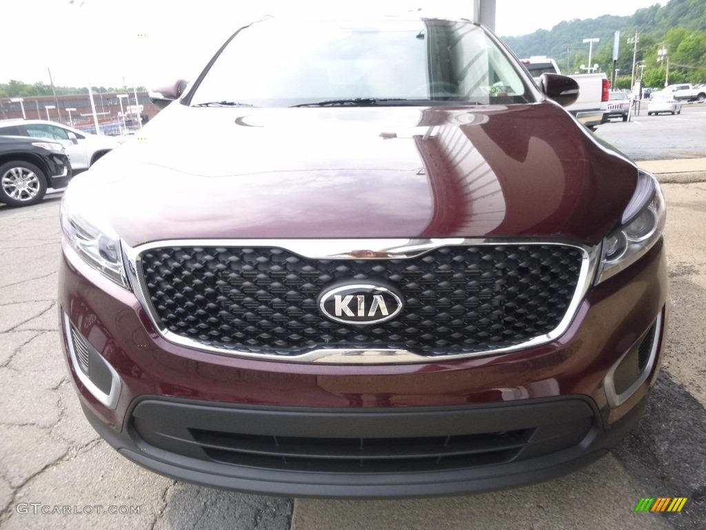2018 Sorento LX AWD - Sangria / Black photo #8