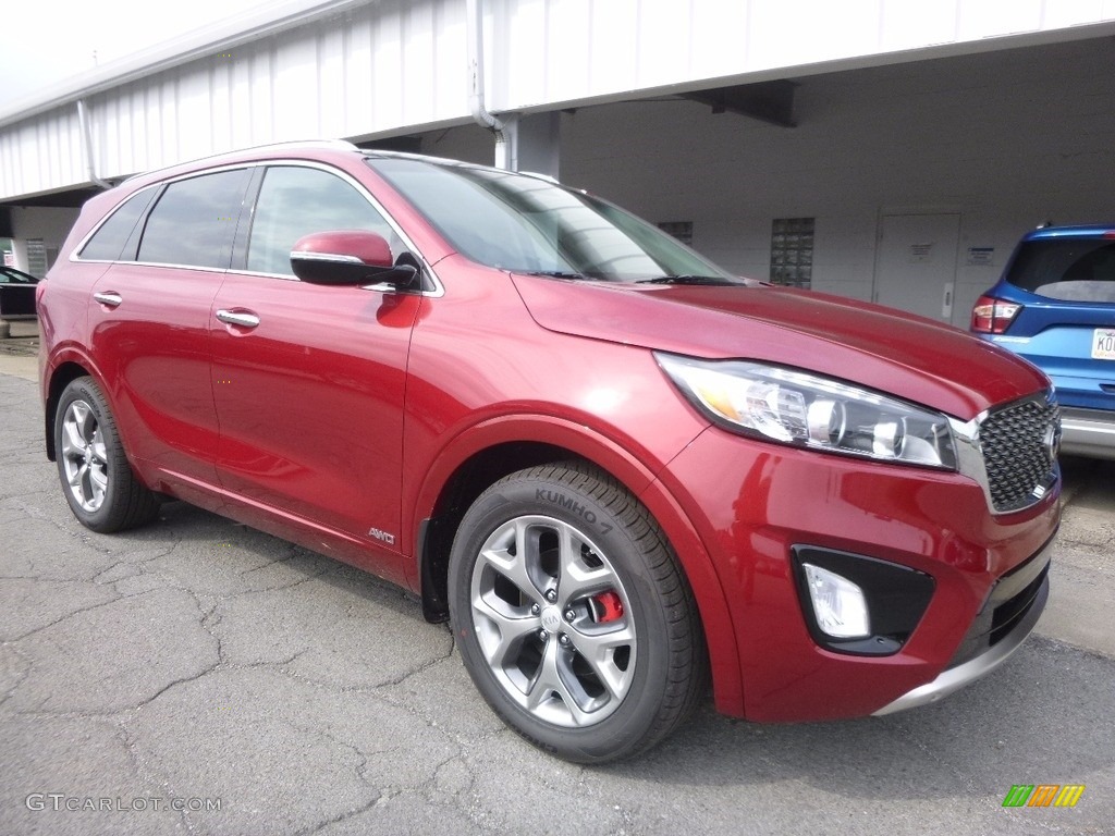 Remington Red 2018 Kia Sorento SX AWD Exterior Photo #121917883