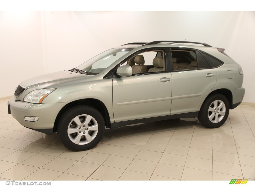 2007 RX 350 AWD - Bamboo Green Pearl / Ivory photo #3