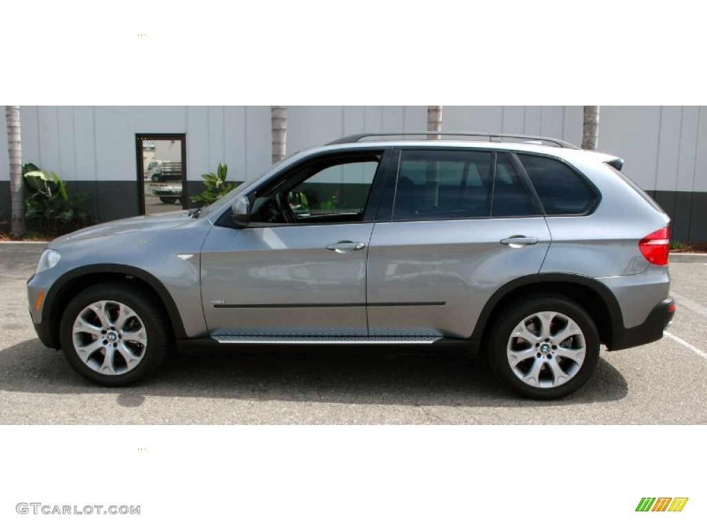 2008 X5 4.8i - Space Grey Metallic / Black photo #10