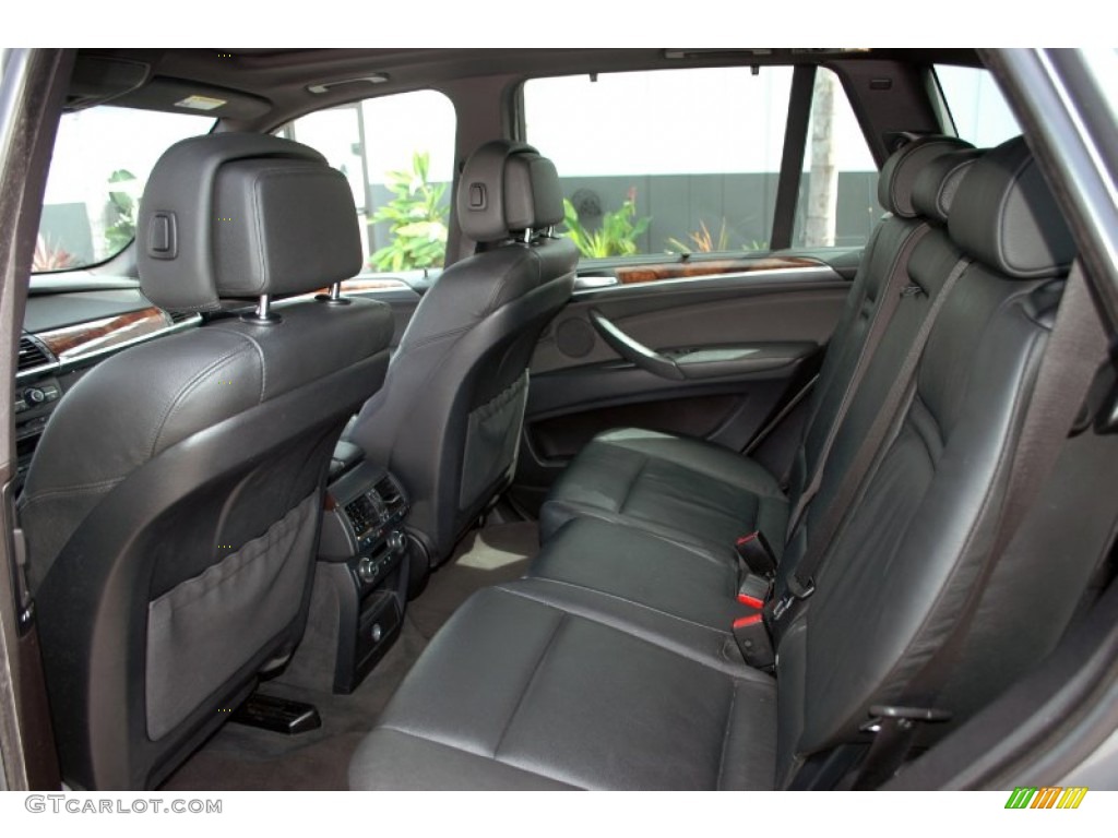 2008 X5 4.8i - Space Grey Metallic / Black photo #22
