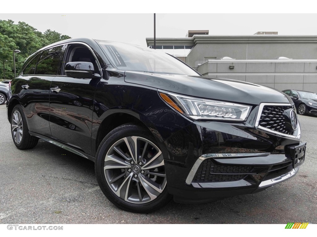 2017 MDX Technology SH-AWD - Crystal Black Pearl / Ebony photo #1