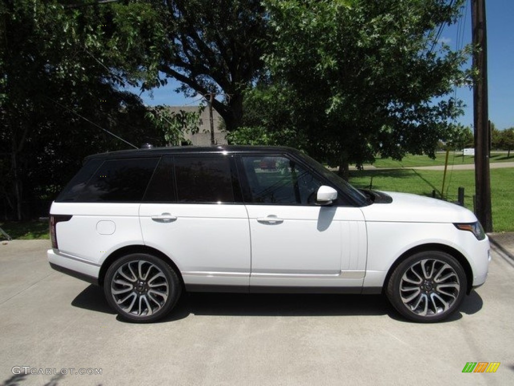 2017 Range Rover Autobiography - Fuji White / Ebony/Ebony photo #6