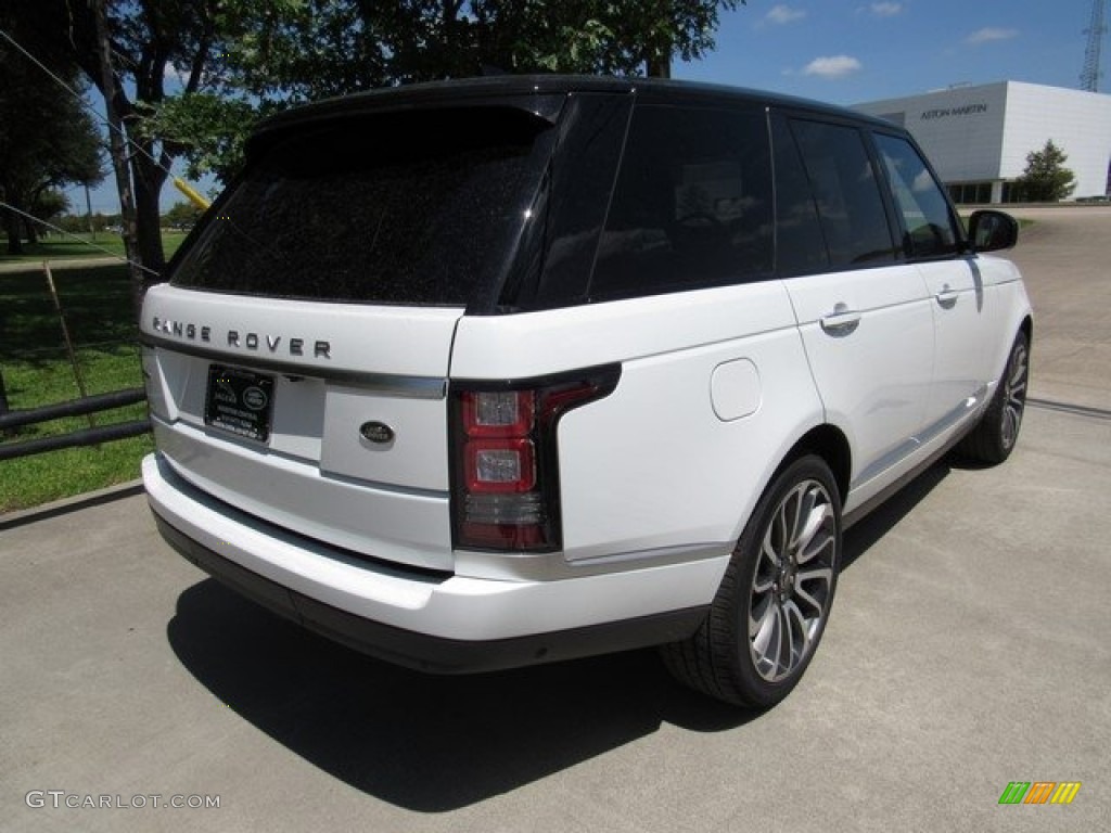 2017 Range Rover Autobiography - Fuji White / Ebony/Ebony photo #7