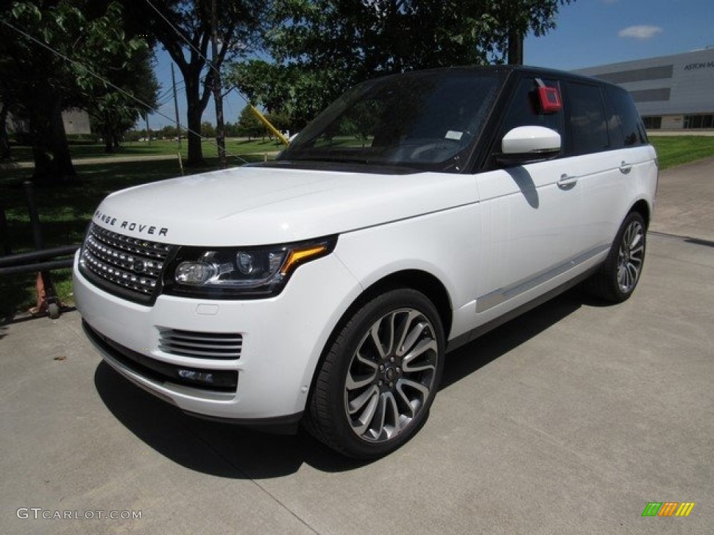 2017 Range Rover Autobiography - Fuji White / Ebony/Ebony photo #10