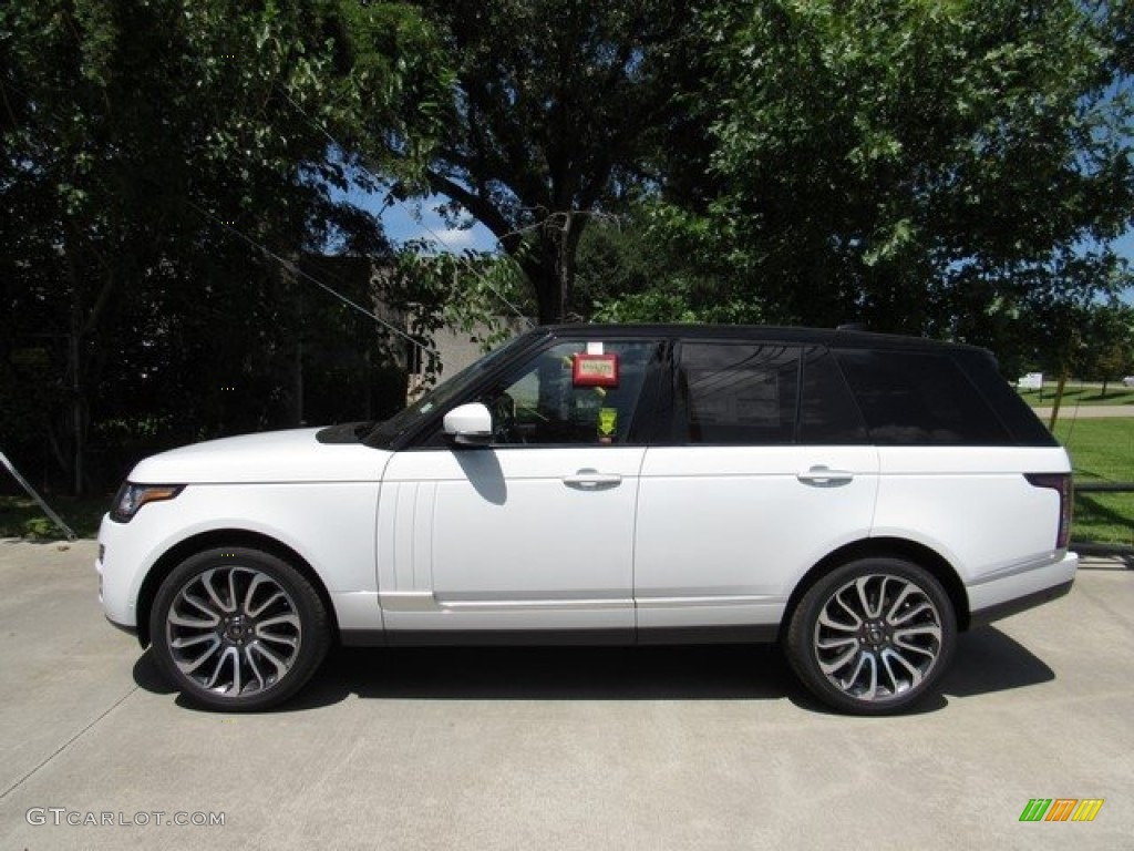 2017 Range Rover Autobiography - Fuji White / Ebony/Ebony photo #11