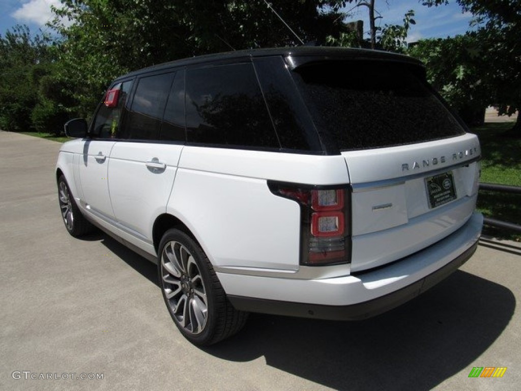 2017 Range Rover Autobiography - Fuji White / Ebony/Ebony photo #12