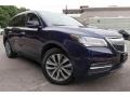 2015 Fathom Blue Pearl Acura MDX SH-AWD Technology  photo #1